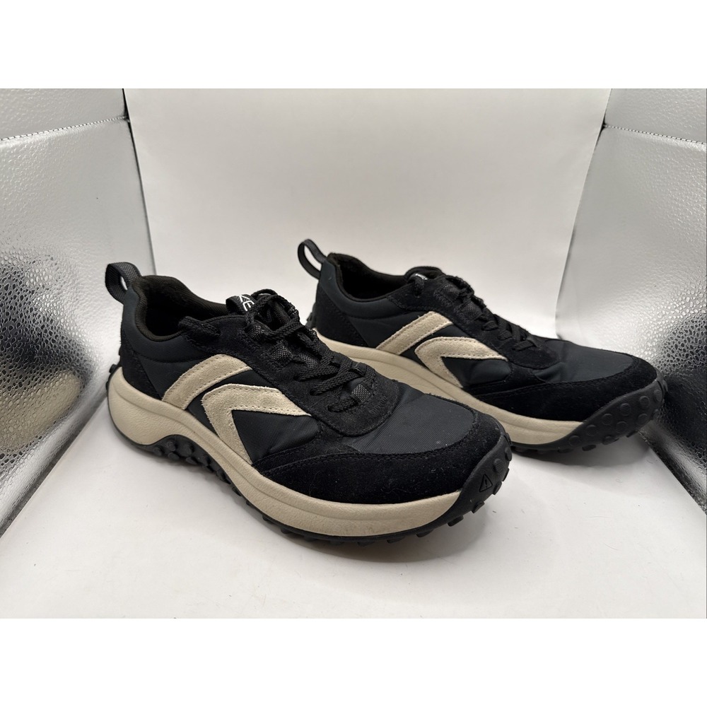KEEN KS86 Women's 7 Black Birch Retro Trail Sneakers Comfort Shoes 1029595